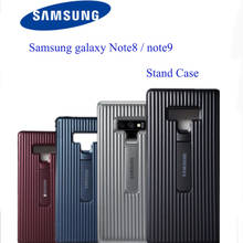 Оригинальный чехол для Samsung Galaxy note 9, жесткий чехол-накладка с подставкой для galaxy note 9 8 s10 s9 s8 plus, полный защитный чехол с логотипом 2024 - купить недорого