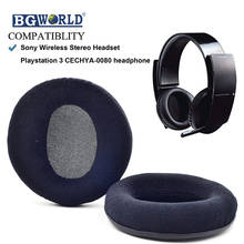 BGWORLD PS3 PS4 Earpad замена повязка амбушюры для Sony Playstation 3 PS3 PS4 Беспроводной стерео CECHYA-0080 наушники 2024 - купить недорого