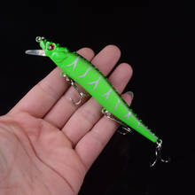 Señuelo de pesca clásico Minnow, cebo Artificial duro, biónico, ojos 3D, 11,5 cm, 14g, aparejos de pesca de plástico 2024 - compra barato