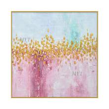 Sea Of Flowers Abstract Oil Painting On Canvas For Living Room Home  Pictures Paint By Modern Oil  Wall Art Paintings Frameless 2024 - buy cheap