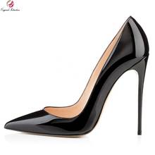 Original Intention Summer Classic Stylish Women High Heels Pointed Toe Thin Heels High Heels Woman Party Shoes Large Size 33-45 2024 - buy cheap