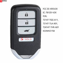 KEYECU KR5V2X Smart Remote Key 433MHZ for Honda Civic CR-V Odyssey Pilot A2C97183500 72147-TGG-A11 72147-TLA-X01 724147-THR-A01 2024 - buy cheap
