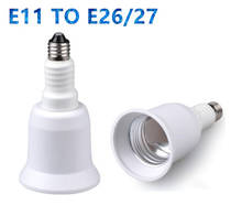 Adaptador E11 a E11 E26 a E26, convertidor macho/hembra, enchufe de lámpara, 1000/lote 2024 - compra barato