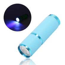 UV Gel Curing Lamp Nail Dryer LED Flashlight Fluorescent Agent Currency Detector 2024 - buy cheap