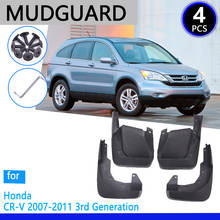 Para-lamas compatíveis com honda visual 2007 ~ 2011 cr v crv 2008 2009 2010, acessórios para automóveis, peças de reposição 2024 - compre barato