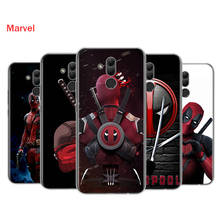 Silicone Cover Deadpool Marvel Art For Huawei Mate 40 30 20 20X 10 RS P Smart 2021 2020 Z S Pro Plus Lite 2019 Phone Case 2024 - buy cheap