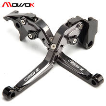 CNC Aluminum Motorcycle Adjustable Brake Clutch Levers For KAWASAKI Z650 2017 2018 2019 2020 2021 2024 - buy cheap