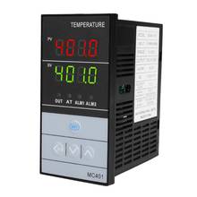 2в1 реле + SSR выходной термостат PID температурный контроллер ℃/℉ для универсального ввода K,E,J термопары Pt100 85-265VAC 2024 - купить недорого