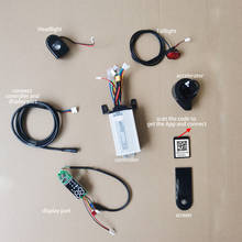 Контроллер скутера FOSTON X-Play, материнская плата DIGMA с Bluetooth 350 Вт 36 В, светодиодный дисплей с приложением Hover Board Controller 2024 - купить недорого
