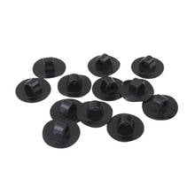 Mag PVC 12Pcs Marine Small Rope Mount Clip Hook Buckle for Boat Kayak Canoe Black Flatable Fishing Rafting Dinghy Yacht 2024 - buy cheap