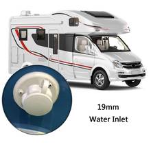 New 19mm White Round Gravity Water Inlet Fill Hatch Lock Truck UV Stabilized 2024 - buy cheap