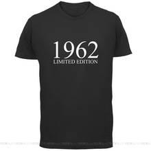 Limited Edition 1962 Mens T-Shirt 13 Colours 54th Birthday Present GiftMans Unique Breathable Short Sleeves O Neck T Shirt 2024 - buy cheap