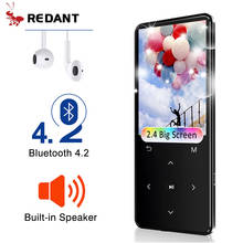 REDANT MP4 плеер с Bluetooth fm-радио встроенный динамик сенсорные клавиши 8 ГБ 16 ГБ 32 ГБ 40 ГБ MP 4 HiFi музыкальный плеер Walkman для детей 2024 - купить недорого