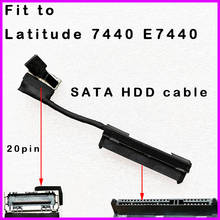 New laptop HDD cable for Dell Latitude E7440 7740 - HDD hard drive Connector - 6520J 06520J HH0YC 0HH0YC DC02C004K00 DC02C006Q00 2024 - buy cheap