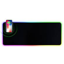 RGB Gaming Mouse Pad Luminous Mouse Pad Anti-Slip Desktop USB Plug Game Mat Computer Accessory With Wireless Fast Charger 2024 - buy cheap