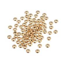 100pcs 304 Stainless Steel Flat Round Bead Spacers Metal Loose Beads for DIY Bracelet Jewelry Making 4x2mm,Hole:1.5mm 2024 - buy cheap