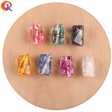 Cordial Design 50pcs 16*27MM Resin Beads/Jewelry Accessories/DIY Earrings Making/Irregular Shape/Hand Made/Cracked Effect Beads 2024 - buy cheap