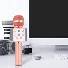 Professional Bluetooth-compatible Wireless Speaker Handheld Microphone Karaoke Mic Music Player Singing Recorder KTV Microphone 2024 - buy cheap