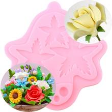 Flower Leaf Caly Cake Silicone Mold Cake Border Fondant Molds Cake Decorating Tool Flower Petal Candy Chocolate Gumpaste 2024 - buy cheap