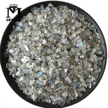 50g Natural Crystal rough Labradorite Moonstone Gravel Rock Quartz Raw Gemstone Mineral Specimen Graden Decoration Energy Stone 2022 - buy cheap