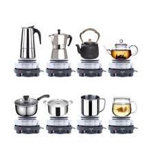 4/6Cup Coffee Maker Pot Espresso Latte Percolator Electric Stove Home Office Kit 2024 - buy cheap