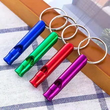 7pcs 7colors Whistles Camping Survival Whistle Keychain Multifunctional Emergency Whistle for Outdoor Sports Training Whistle 2024 - buy cheap