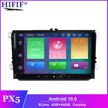 9" Android 10 Car GPS Navigation for VW GOLF 5 ,6 Polo Passat b5, Jetta Tiguan Touran Skoda,seat,canbus,steering wheel,free map 2024 - buy cheap