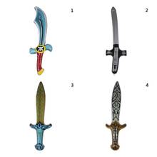 New Inflatable Outdoor Toys Kids Garden Yard Toys Kids Toys Pirate Swords Shape Anime Inflatable Swords 2024 - buy cheap