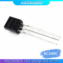 Transistor de 30v bc549c para-92, bc19 to92 549c 0,1a original, 100 peças 2024 - compre barato