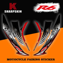 KSHARPSKIN-pegatina protectora para motocicleta, carenado reflectante, película decorativa para Yamaha YZF, R6, yzfr6, años 2008 a 2016 2024 - compra barato