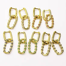 Brincos gotas redondas 5 pares, brincos pendurados de metal 0 forma, joias femininas, presente para mulheres, jóias 8157 2024 - compre barato