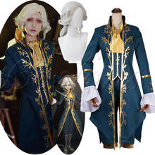 Game Joseph Desaulniers Role Play Costume Identity V Photographer Cosplay Party Dress Suit Stage Singer Tuxedo Jackets Wig Shoes 2024 - buy cheap
