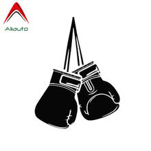 Aliauto Creative Car Sticker Boxing Gloves Automobiles Motorcycles Accessories PVC Decal Cover Scratches for Lada Opel,14cm*10cm 2024 - buy cheap