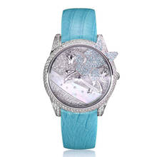 Melissa Lady-reloj de cuarzo japonés para mujer, pulsera con diamantes de imitación de lujo, cristal, regalo de cumpleaños 2024 - compra barato