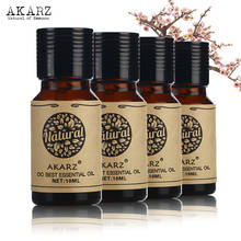 AKARZ-aceite esencial para masaje de aromaterapia, aguja de pino musgo, Neroli, Narciso, Spa, cuidado de la piel, 10ml x 4 2024 - compra barato