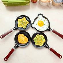 Мини-яичная сковорода, креативная форма для завтрака, сковорода для блинов, антипригарная посуда 2024 - купить недорого