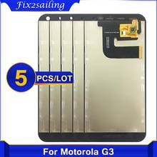 5 Pcs/Lot 100% Tested For Motorola MOTO G3 G 3rd gen LCD Screen Display with Touch Digitizer Assembly XT1544 XT1550 XT1540 2024 - buy cheap