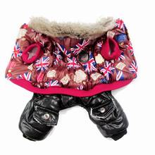 Brown Pet Chihuahua Pug Dog Clothes For Small Medium Dogs Yorkshire Schnauzer Warm Winter Pet Puppy Coat Jacket Clothing 2024 - buy cheap