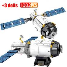 Technical Space Flight Rocket perations launcher manned Building Blocks Kit Bricks Classic Spaceship Model Children Gift Toys 2024 - buy cheap