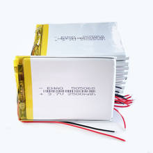 Batería recargable Lipo 3,7, 2500 V, 505068 mAh, de polímero de litio para banco de energía, tableta, PC, DVD, venta al por mayor 2024 - compra barato