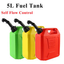 5L Jerry Can Gas Diesel Petrol Fuel Tank Oil Container Gasoline Drums Car Motorcycle Plastic Spare Petrol Tank Backup Fuel-jugs 2024 - buy cheap