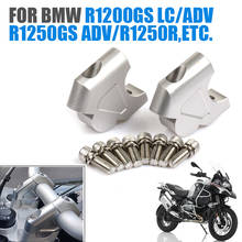 For BMW R1200GS LC Adventure R 1200 GS R1250GS ADV Motorcycle Handlebar Riser Up Backs Moves Bracket Handle Bar Clamp Adjuster 2024 - buy cheap