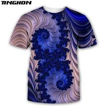 XS-7XL Fashion Trippy T-shirt Glow in the Dark 3D Psychedelic Print Men Women Short Sleeves Summer Streetwear Casual T shirt 16 2024 - buy cheap