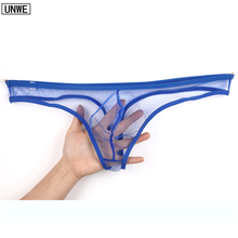 Sexy Transparente Underwear Men U Convex Thong Ultra-thin Men's G-string Low Rise Sexy Tanga Gay 2024 - buy cheap