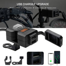 Cargador de manillar de motocicleta con puerto USB Dual, adaptador de fuente de alimentación para teléfono móvil, 12V, 5V/3.1A 9V/2A 12V/1.5A 2024 - compra barato