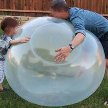 Juguetes creativos de TPR, pelota inflable que rebota, inyección de agua, raqueta de burbujas transparente, juguete interactivo 2024 - compra barato