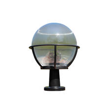 Outdoor Lighting Ball Waterproof Column Lights Countyard Balcony Pillar Lamp Post Fixture Transparent Acrylic E27 Bulb Villa Bra 2024 - buy cheap