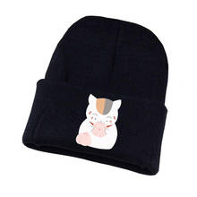 anime Gnime Natsume Yuujinchou Knitted hat Cosplay hat Unisex Print Adult Casual Cotton hat teenagers winter Knitted Cap 2024 - buy cheap