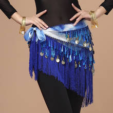 Oriental Coins Belt Women Belly Dance Costumes Accessories Sequin Tassel Hip Scarf Belly Dance Belt Hip Scarf Bellydance 2024 - buy cheap