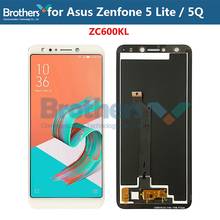 Для ASUS Zenfone 5 Lite/5Q ZC600KL ЖК-дисплей с рамкой сенсорный экран дигитайзер для ASUS ZC600KL ЖК-монтажный ЖК-экран тест 2024 - купить недорого